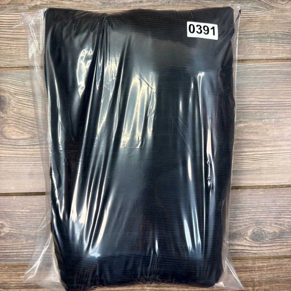 Polo Ralph Lauren Men 48Bx30 Corduroy Pants Black Stretch Classic NEW CUT TAG